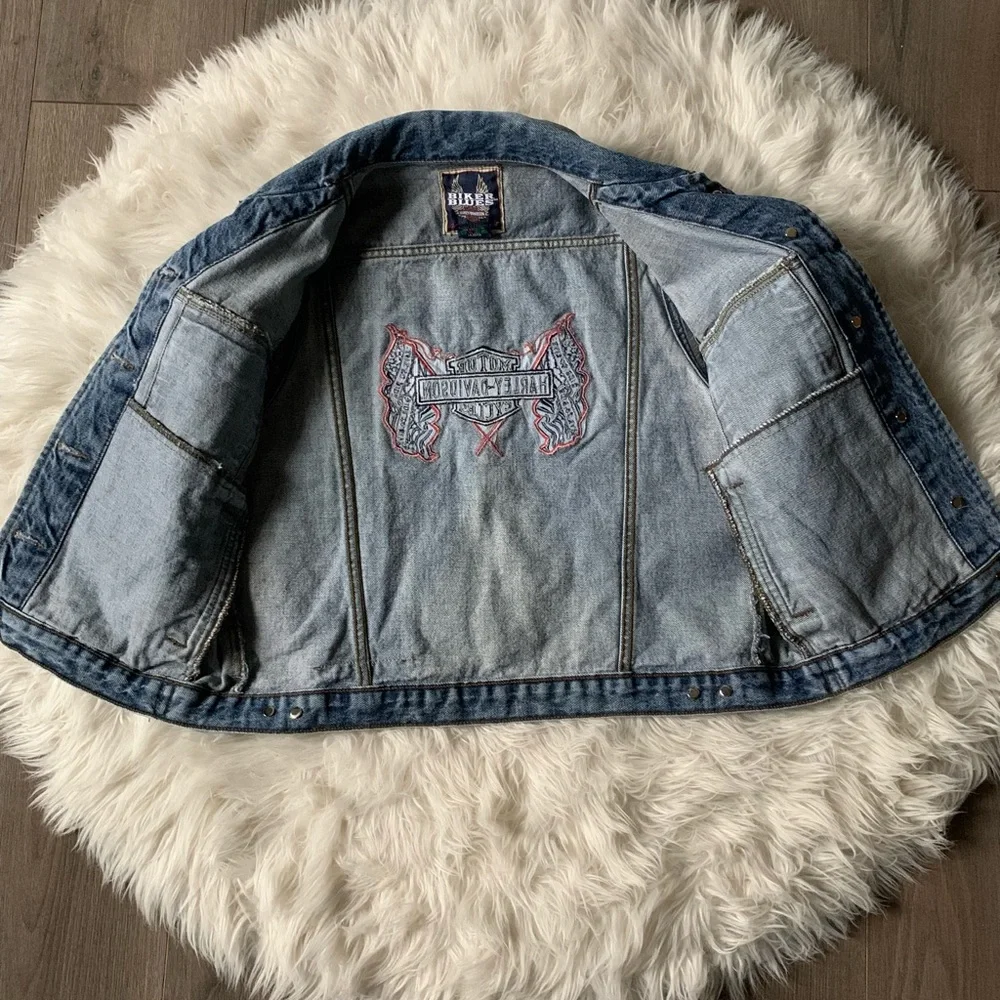 Vintage 1990’s Women’s Harley Davidson Vest - Picture 6 of 8